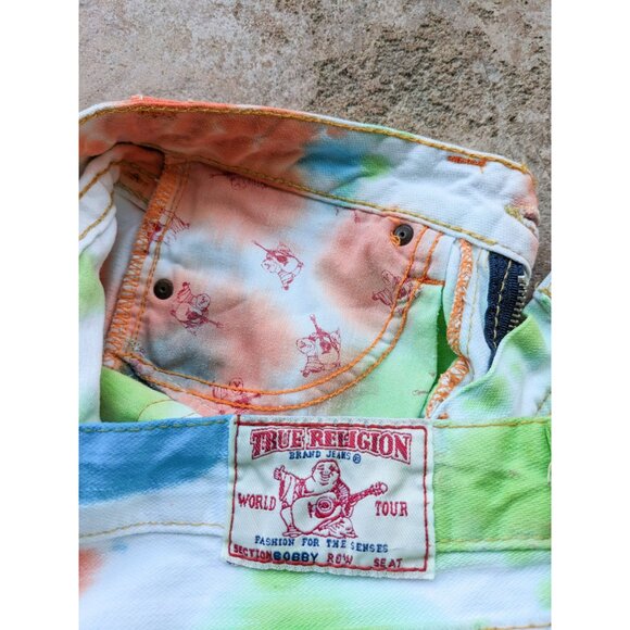 rare🔥 True Religion flare "Cocktail Butterfly" custom - Picture 12 of 13